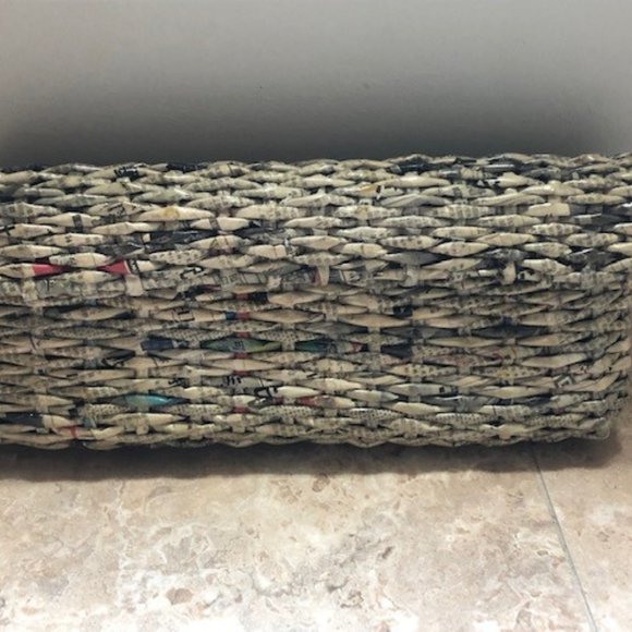 Recycle Newspaper Clutch - Picture 1 of 4